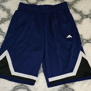 Adidas Men's Navy Performance Athletic Shorts